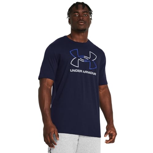Thumbnail 1 de Under Armour UA GL Foundation Update: Camiseta de manga corta para hombre, azul mediano