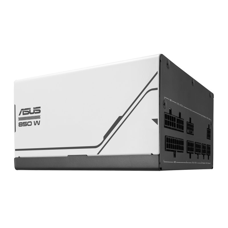 Detalle de ASUS PRIME 850W Gold: fuente de alimentación modular para PC y juegos