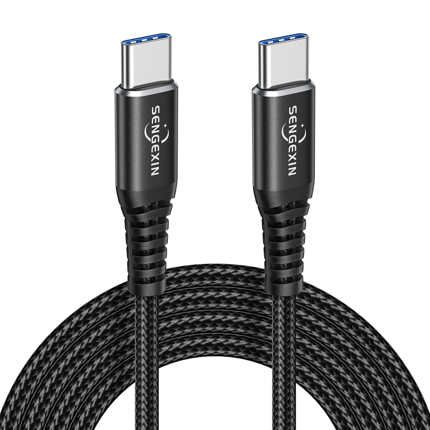 Detalle de SENGEXIN 60W 2M USB-C to USB-C Charger Cable for iPhone 15 and More