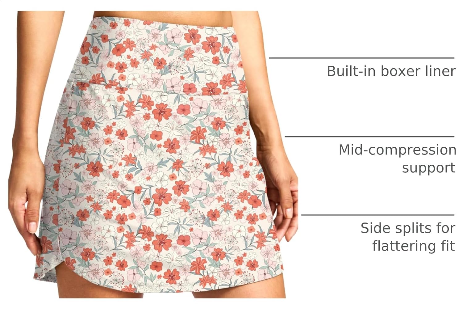 Detalle de Viodia Women's Swim Skirt, 18- and 20-Inch Lengths