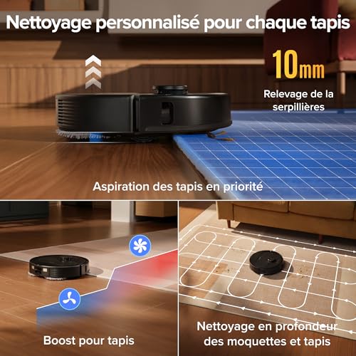 Thumbnail 6 de roborock Qrevo S Pro Set : Robot aspirateur laveur anti-enchevêtres et station tout-en-un