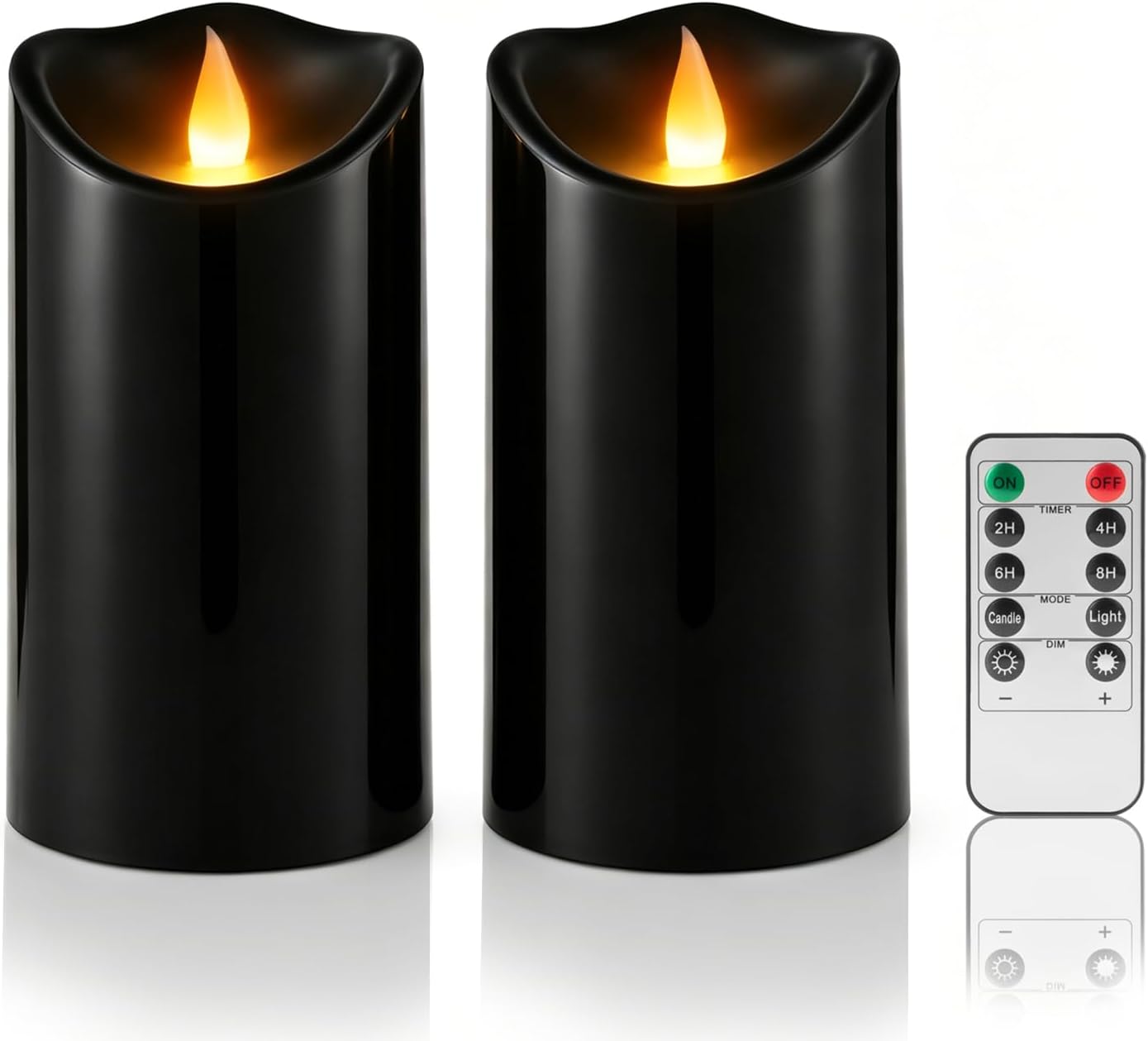 Detalle de Haown Flameless Candles, Plastic