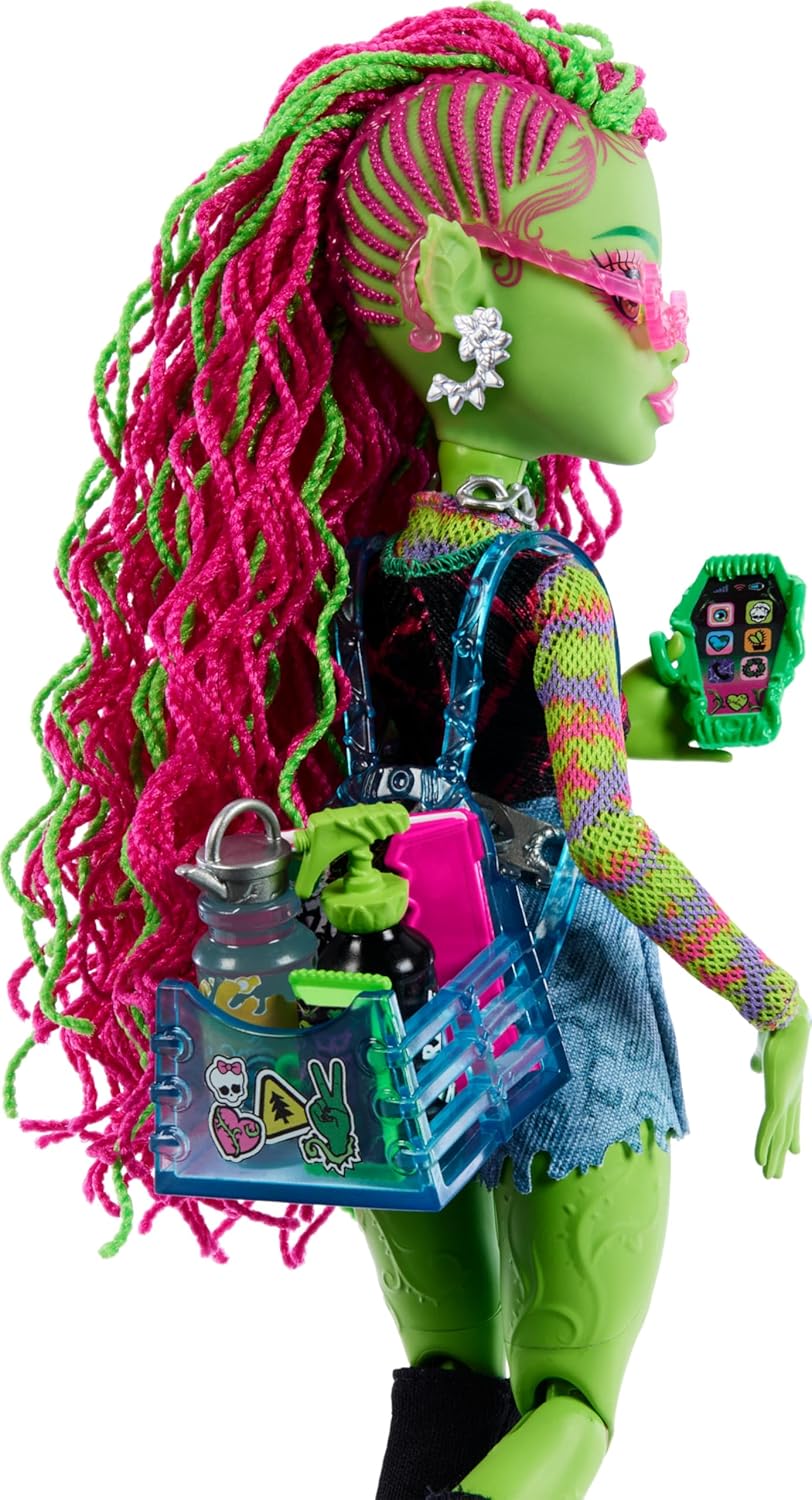 Detalle 2 de Monster High Venus McFlytrap-Puppe HRP81