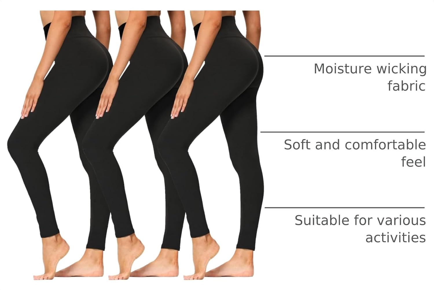 Thumbnail 3 de SYRINX High Waisted Leggings 4.5in