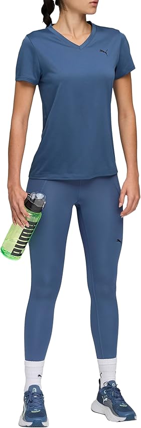 Thumbnail 4 de PUMA Camiseta Unisex W Tad Essential con cuello en V