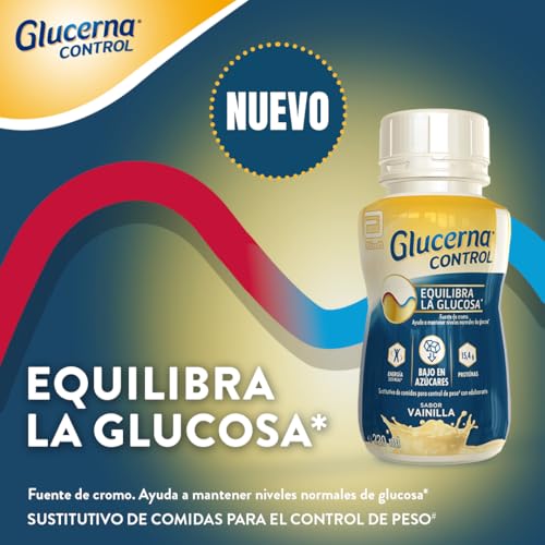 Thumbnail 4 de Glucerna Control Vainilla 🧃 Pack 8x220ml para controlar glucosa