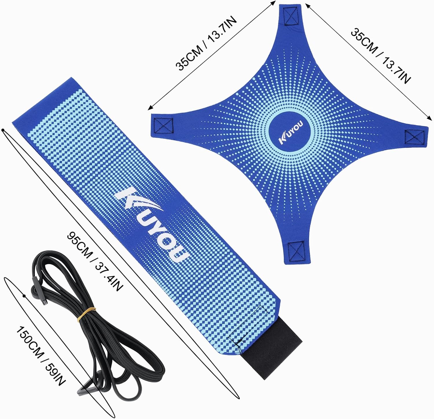 Detalle 2 de KYOU Football Kick Trainer belt, fits Size 3-5