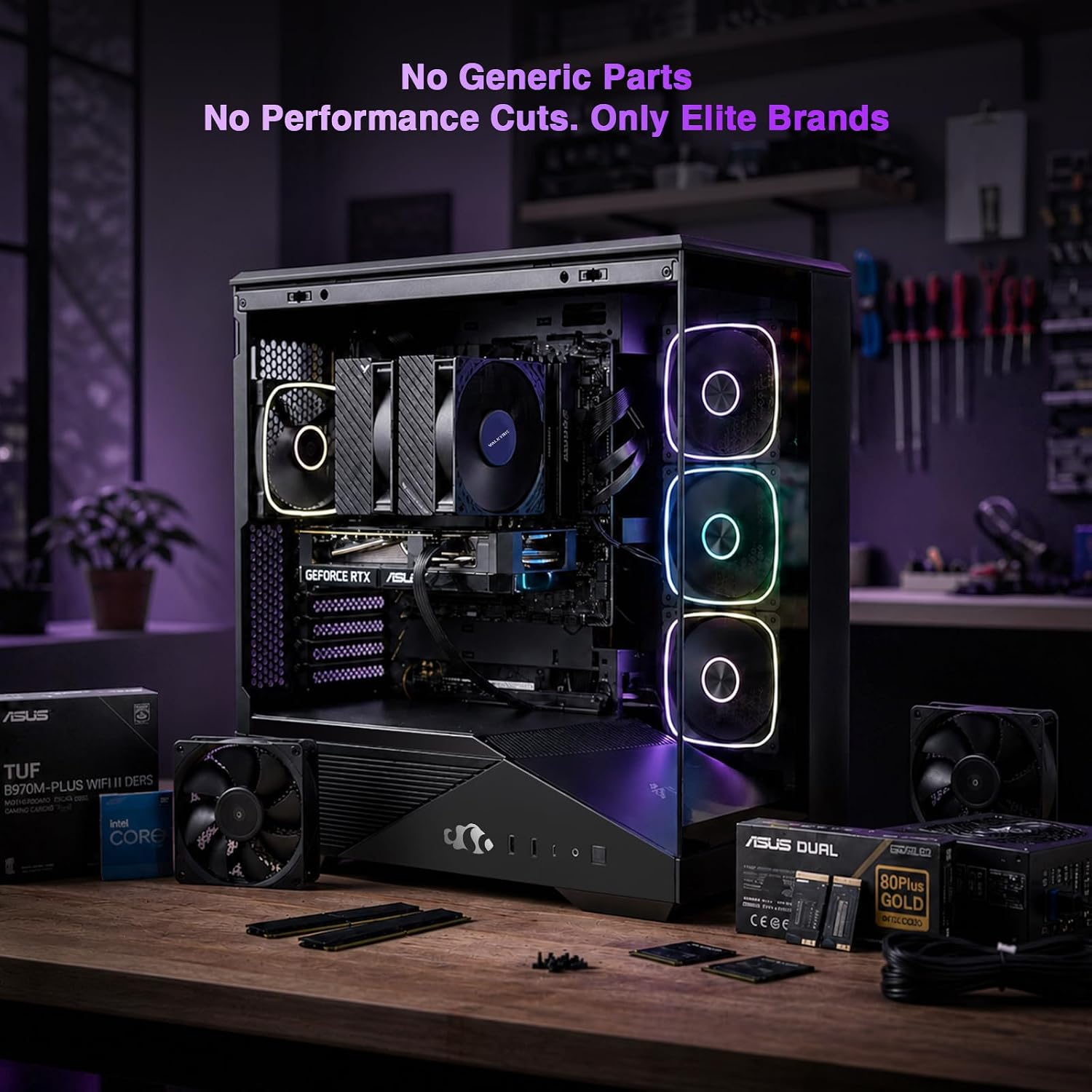 Detalle 1 de NIMO Gaming Desktop with RTX 5060