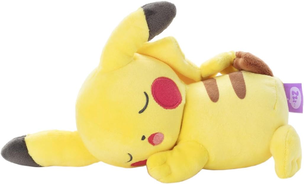 Detalle de タカラトミーアーツ すやすやフレンド ピカチュウ ぬいぐるみS 全長約23cm
