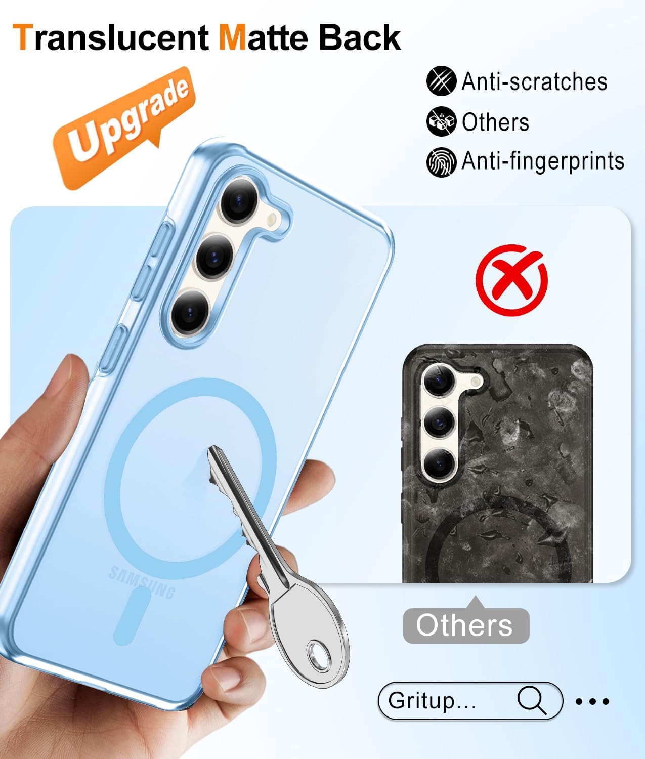 Detalle 2 de Gritup Samsung Galaxy S23 Plus Case