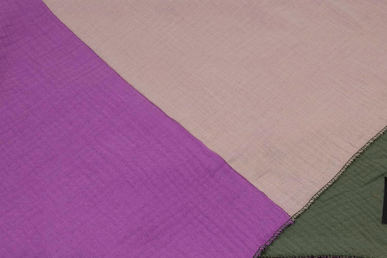 Detalle 2 de Gloop Damen XXL Strick Dreieck Schal 118x210 cm