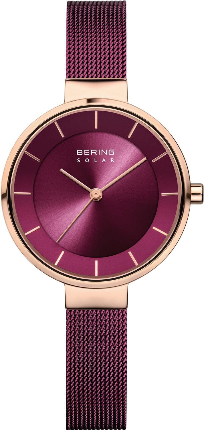 Thumbnail 4 de BERING Damen Solar Uhr 31 mm – Edelstahlgehäuse, Milanaisearmband, Saphirglas, 5 ATM