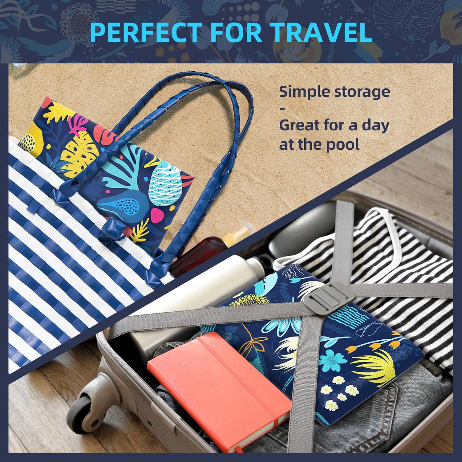 Detalle de Sunikko X Pool Floats Adult 2 Packs: Heavy-Duty Hammock-Style Pool Loungers