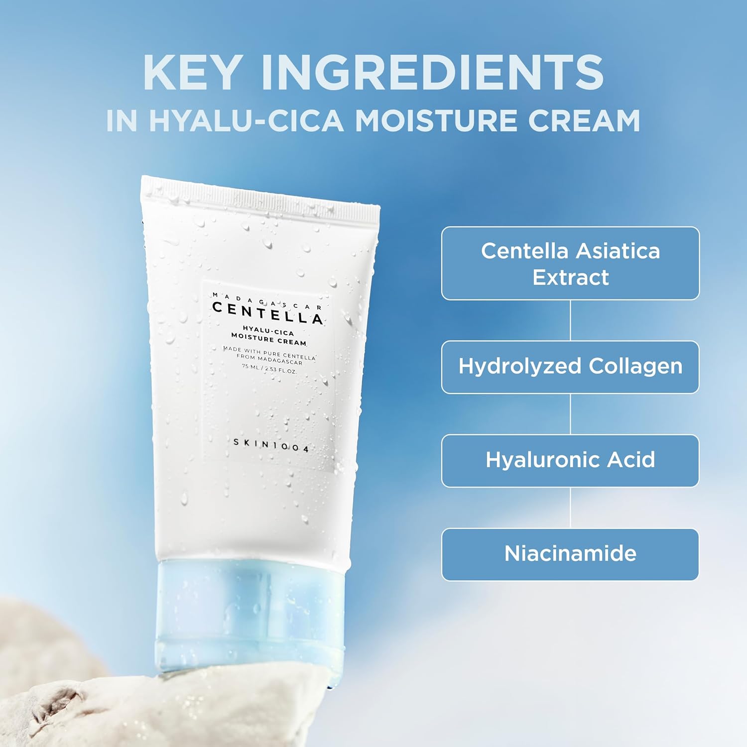 Thumbnail 3 de SKIN1004 Hyalu-Cica Moisture Cream: Lightweight Gel Moisturizer for Deep Hydration