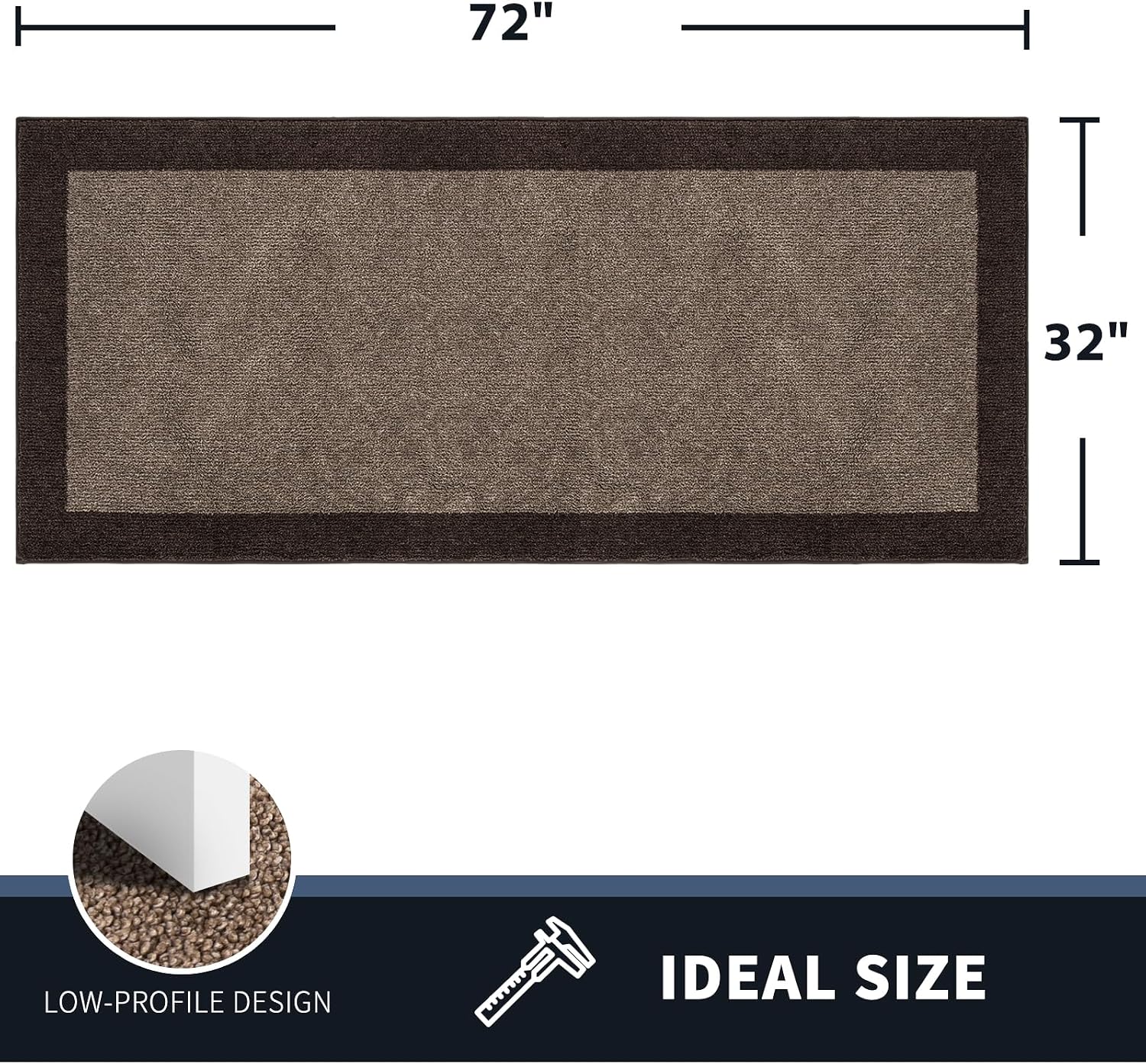 Detalle 2 de PURRUGS Dirt Trapping Door Mat 32x72