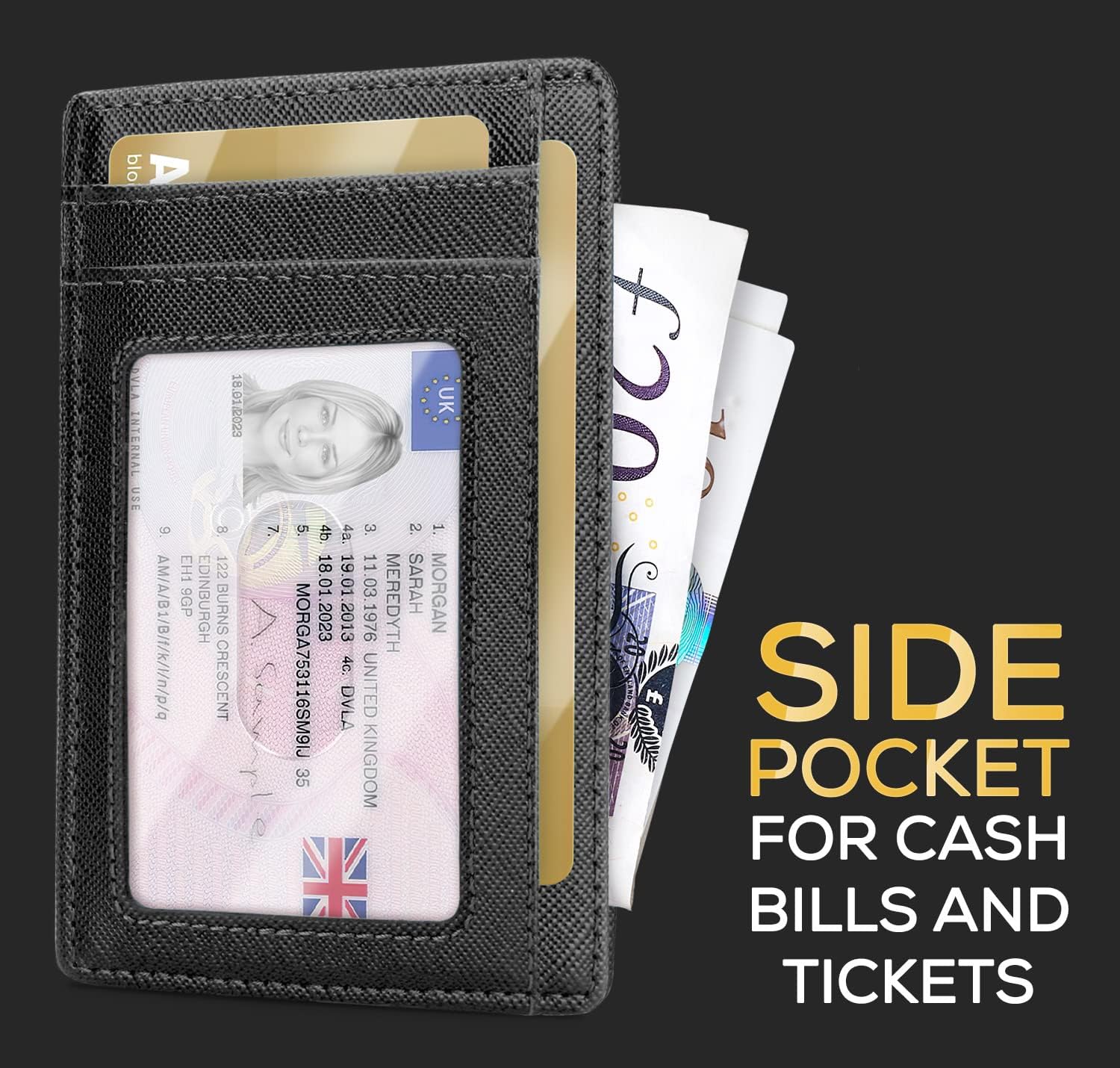Detalle de PIRNA Slim Wallet RFID Blocking