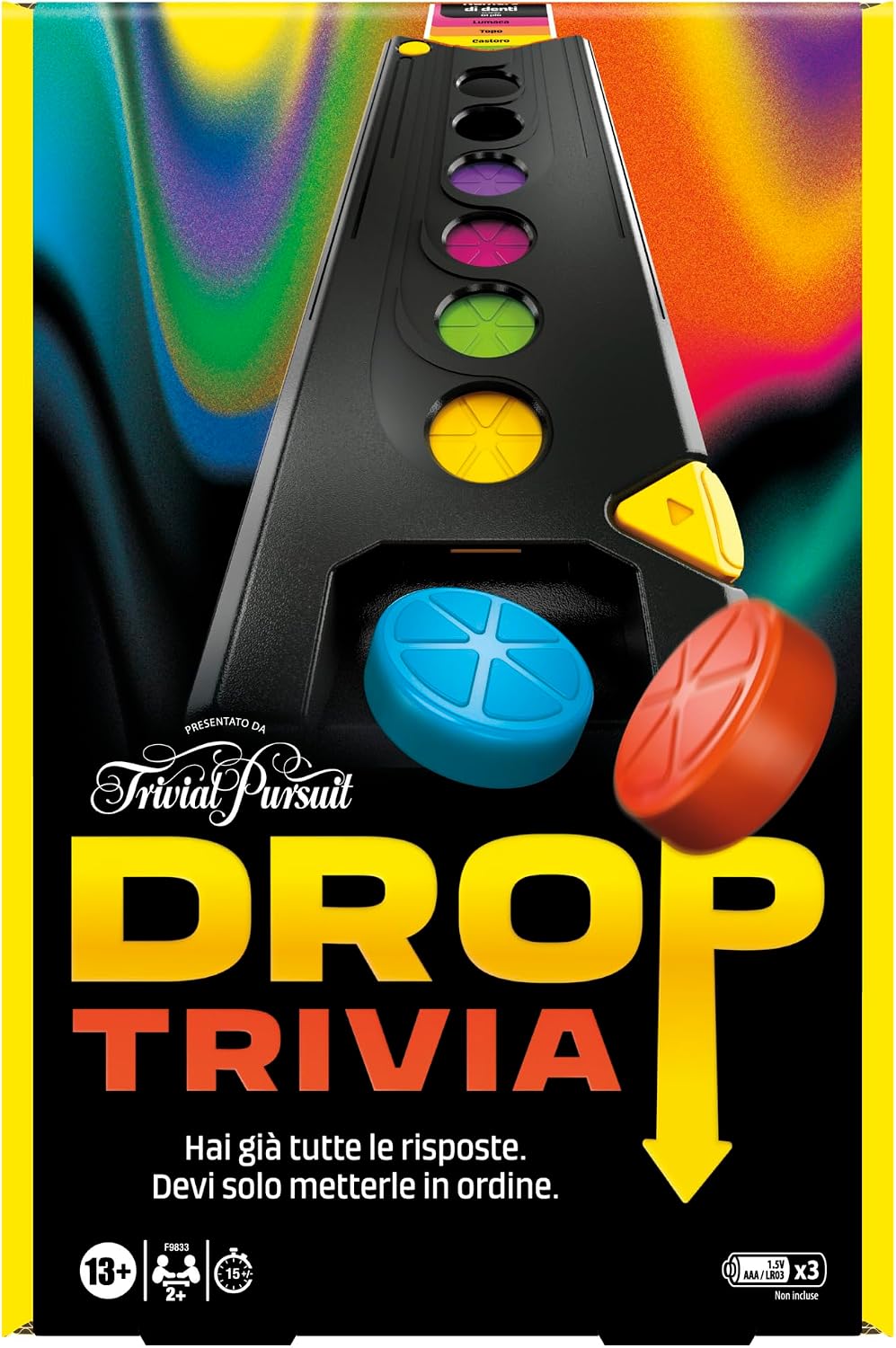Detalle de Drop Trivia gioco di società elettronico — versione italiana 🎲
