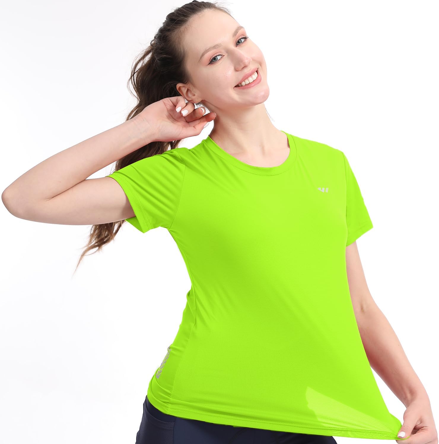 Thumbnail 1 de Wulibike Damen Sportshirt – 3er oder 5er Pack Funktionsshirt mit UPF 50+