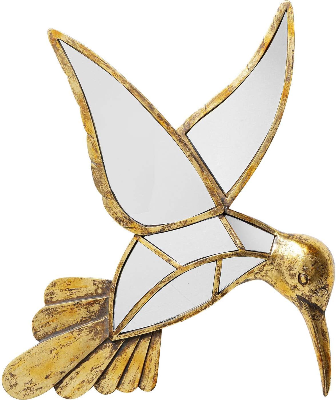 Thumbnail 6 de Kare Design Decorazione Da Parete Parrot Mirror, Oro/ Specchio, Pappagallo - Riflessi di Luce