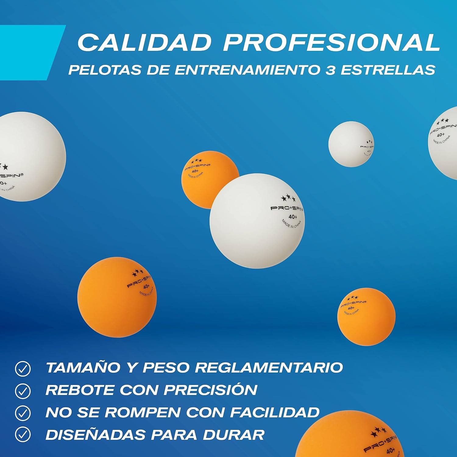 Thumbnail 5 de PRO-SPIN Set de Ping Pong Portátil 183 cm