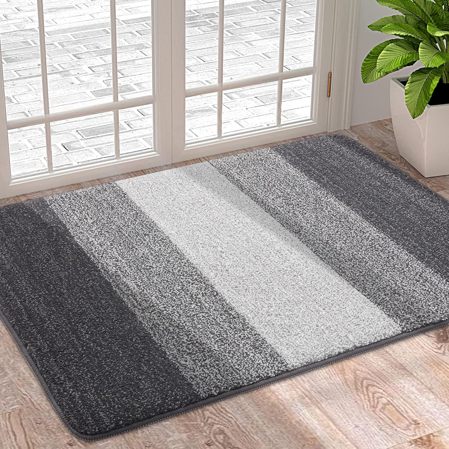 Homaxy dirt trapper door mat 50 x 80 cm