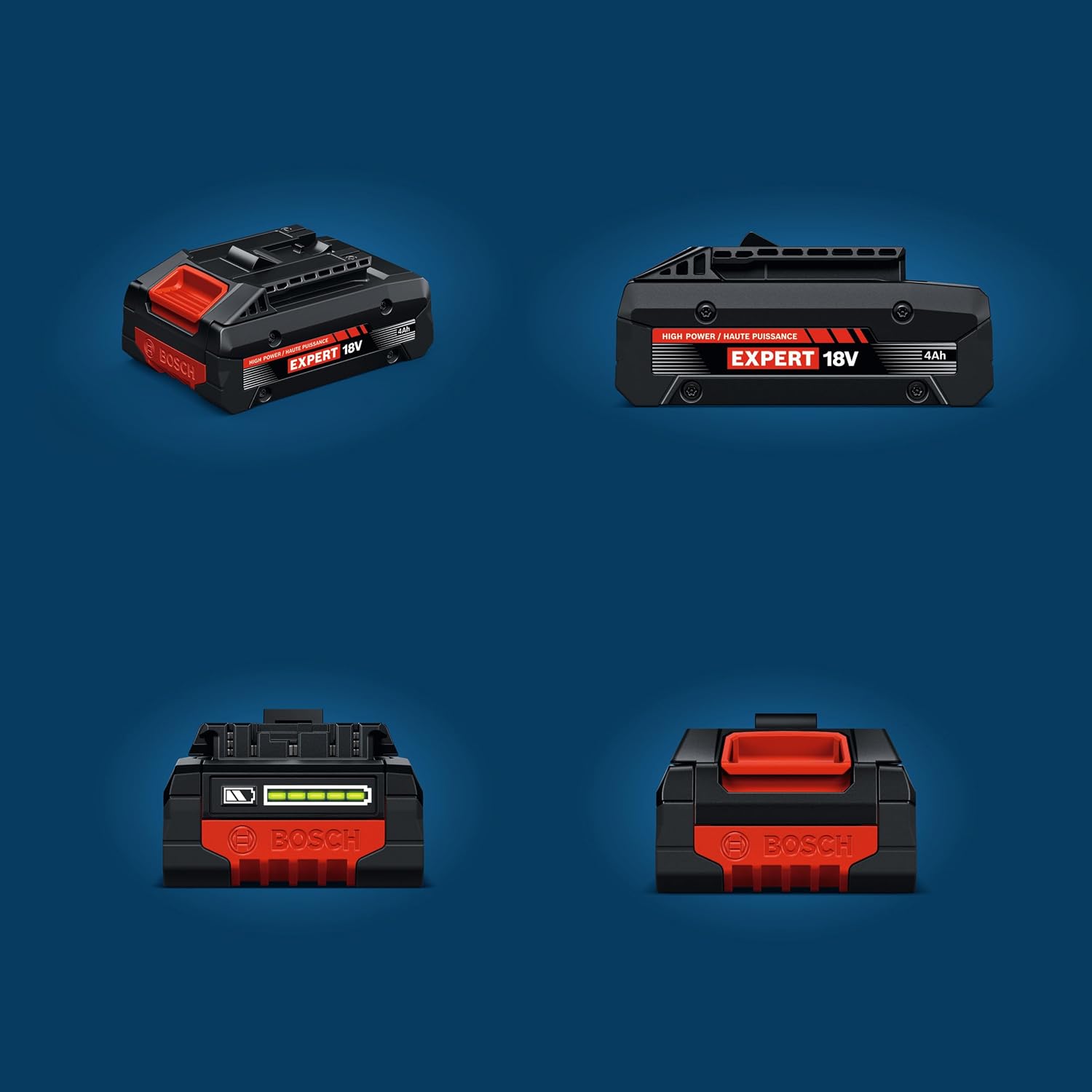 Detalle 2 de Bosch EXPERT 18V System EXBA18V-40 högeffektsbatteri, upp till 2 000 W