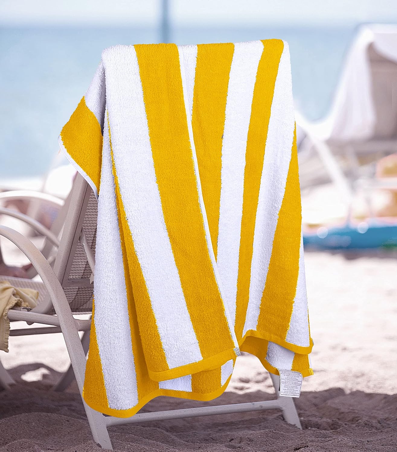 Thumbnail 4 de Utopia Towels - Toallas de Playa Rayadas, Paquete 4 🏖