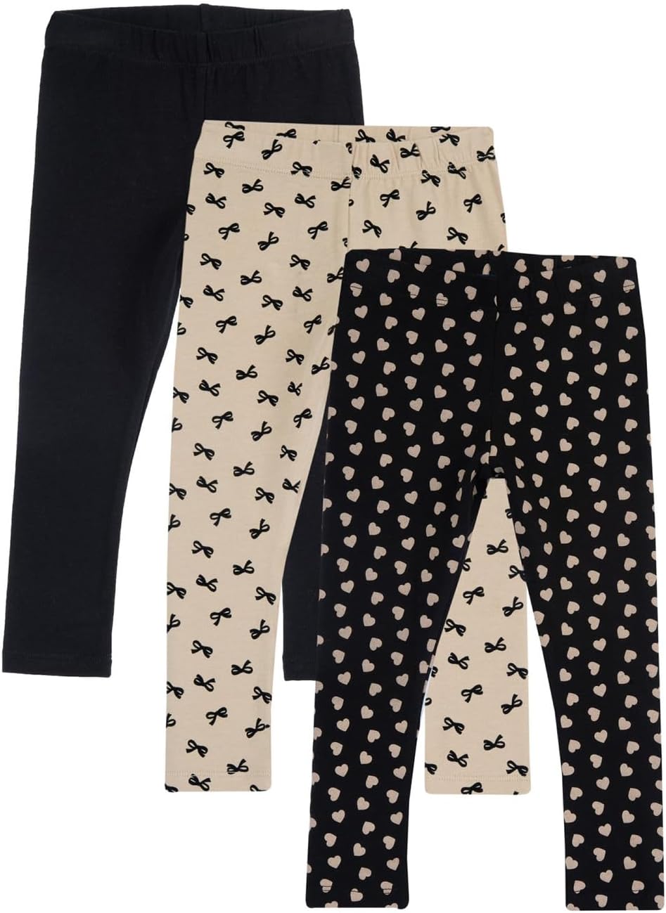 Detalle de Chicco Set 3 Leggings Bambina in cotone – morbide ed estive