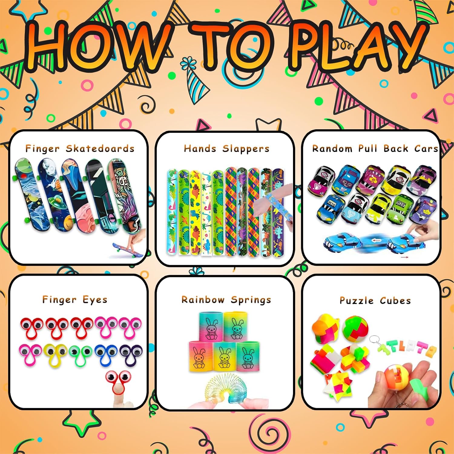 Thumbnail 3 de Party Bag Fillers 220Pcs Prize Box