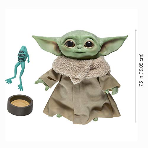 Thumbnail 7 de Hasbro Star Wars: Peluche parlante de El Niño (The Mandalorian) con sonidos y accesorios