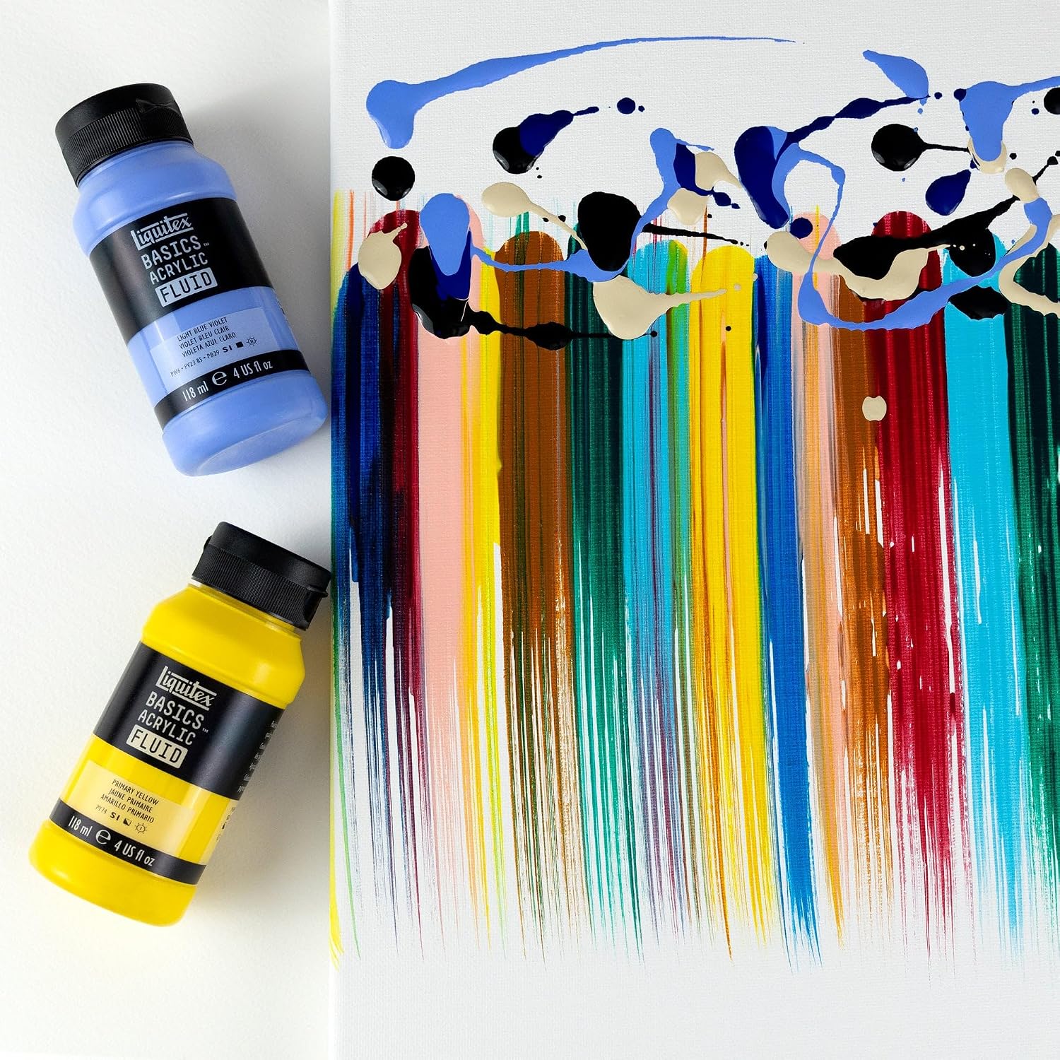 Thumbnail 2 de Liquitex Basics Fluid 12 couleurs, 118 ml