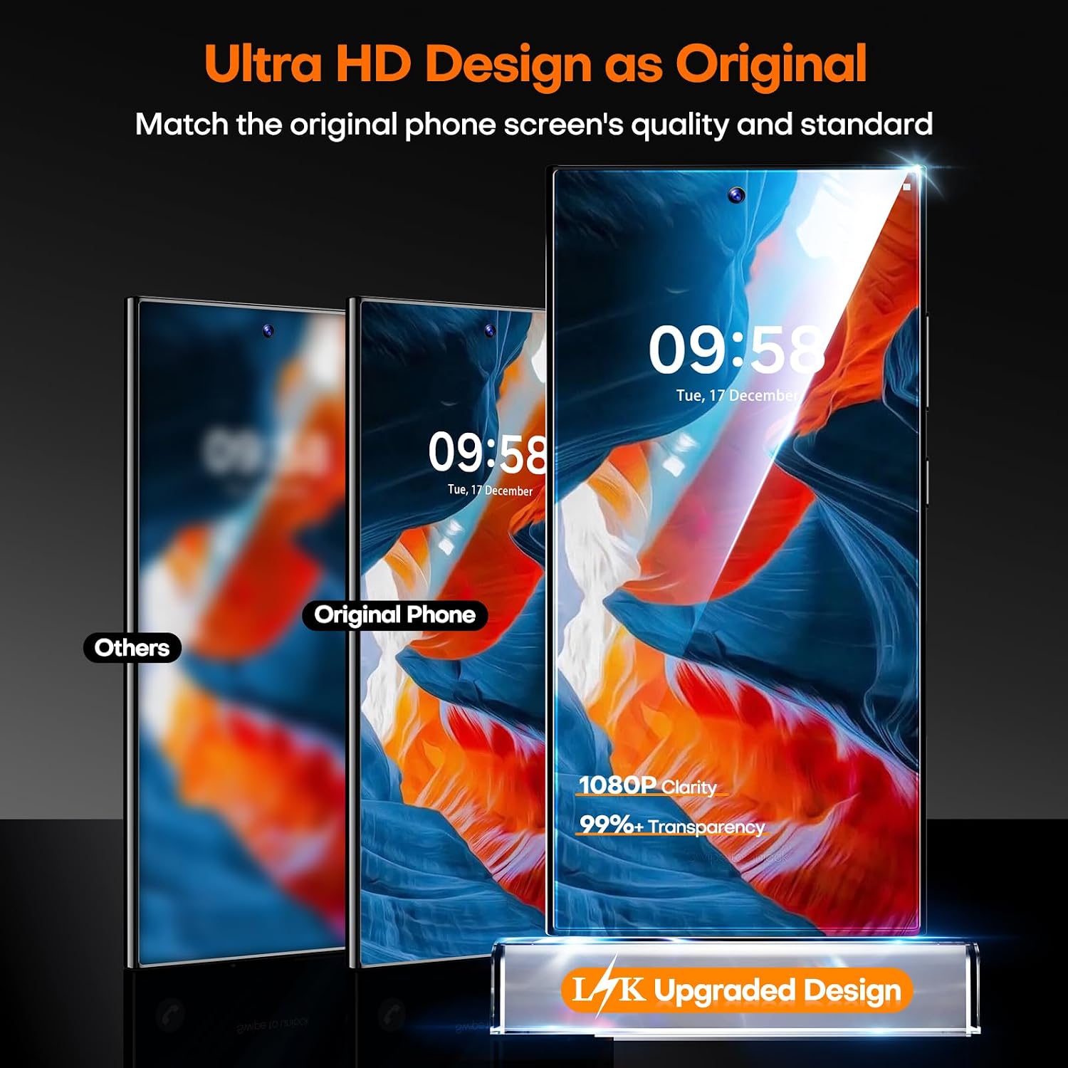 Thumbnail 6 de LϟK Galaxy S25 Ultra privacy screen protector