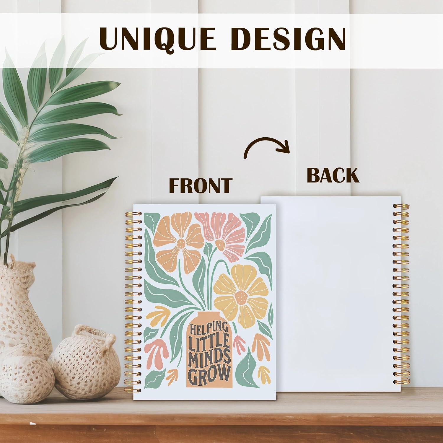 Detalle de Qabliqo Spiral Notebook, 5.5 x 8.3 Inch