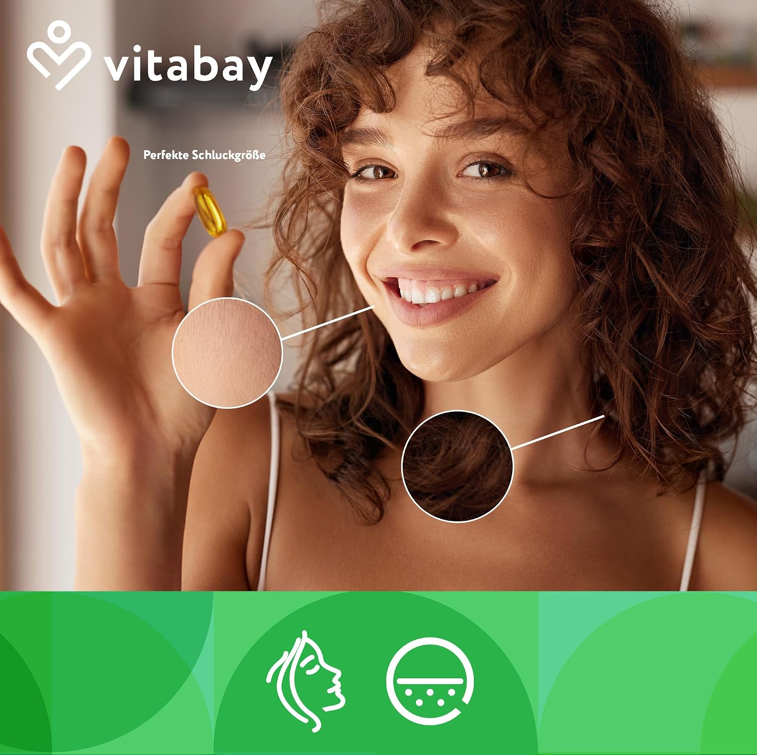 Detalle 1 de Vitabay Vitamin E 600 I.E. Depot 200 Softgels