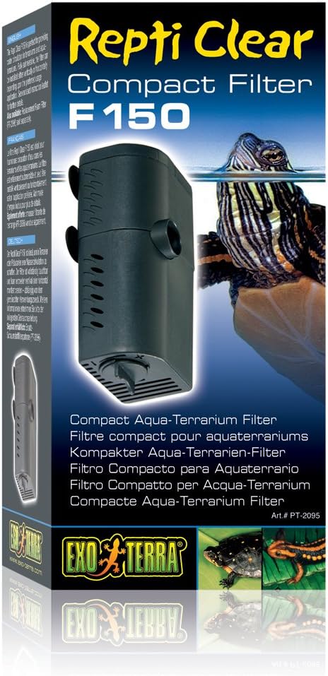Thumbnail 2 de Exo Terra Repti Clear F150 : filtre polyvalent 3 étapes pour terrariums et aquariums