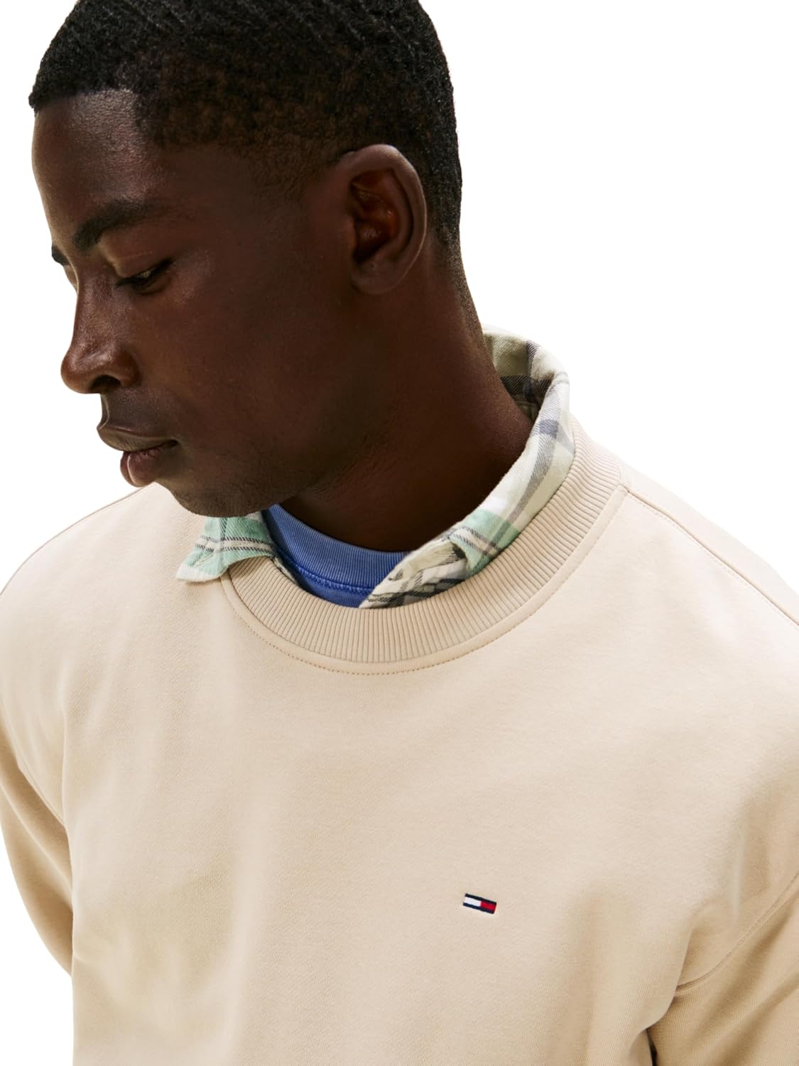 Detalle de Tommy Jeans TJM Flag Crew sweat