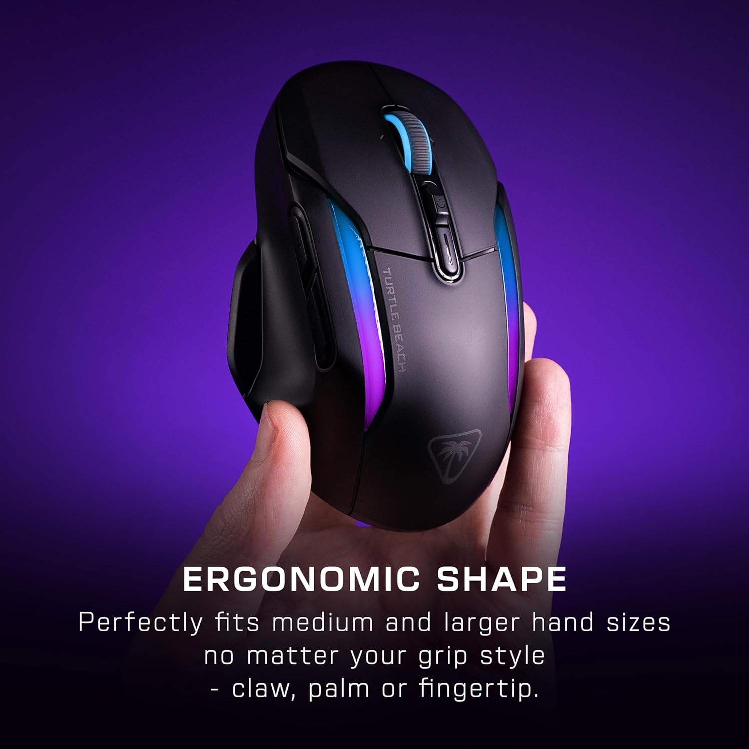 Detalle 1 de Turtle Beach Kone II Air - Ratón ergonómico inalámbrico