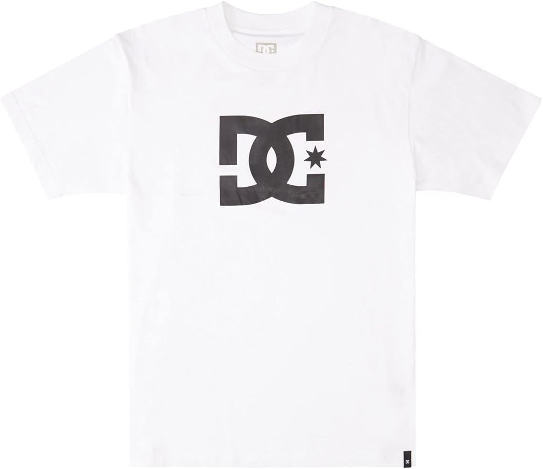 Detalle 2 de DC Shoes Dc Star Hss T-Shirt Uomo – Pack da 1, cotone 200 g/m², vestibilità classica