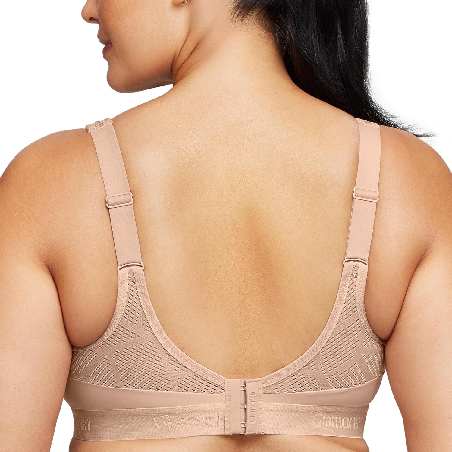 Thumbnail 1 de Glamorise Women's No-Sweat Mesh Sports Bra Wirefree #1068