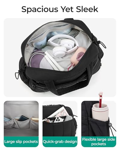 Detalle 2 de BAGSMART 24L Womens Gym Travel Bag: Practical, stylish and airline-friendly