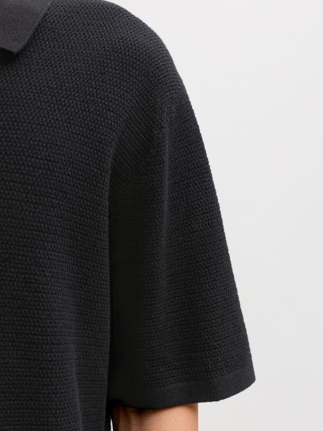 Detalle de JACK & JONES Jjegeorge Knit Polo SS Sn Homme