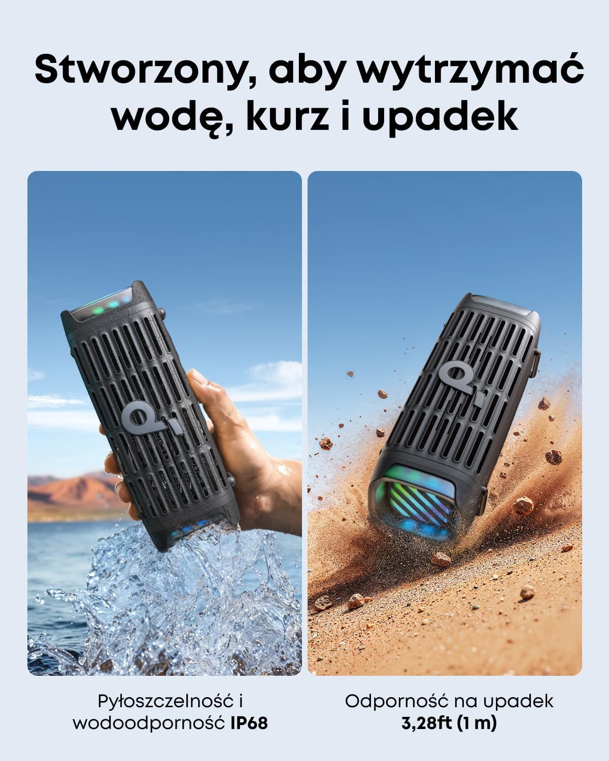 Thumbnail 6 de Soundcore Boom 3i – przenośny głośnik Bluetooth 50 W, IP68, BassUp 2.0