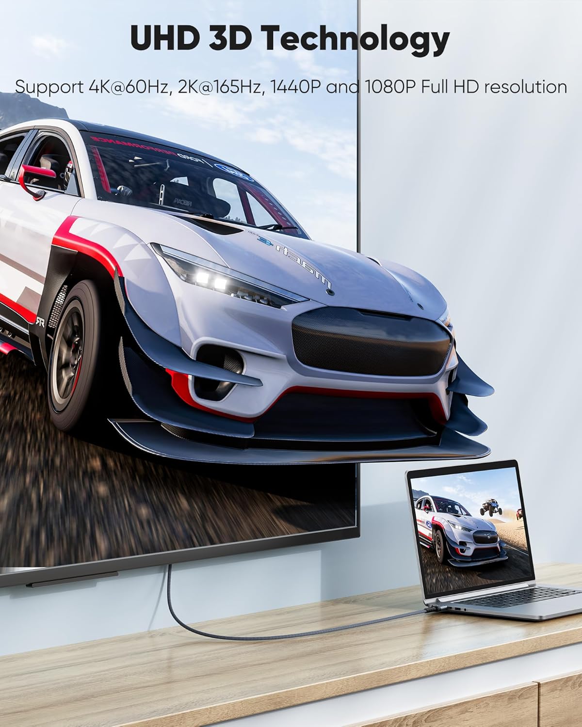 Detalle 1 de Highwings Mini HDMI to HDMI 10FT