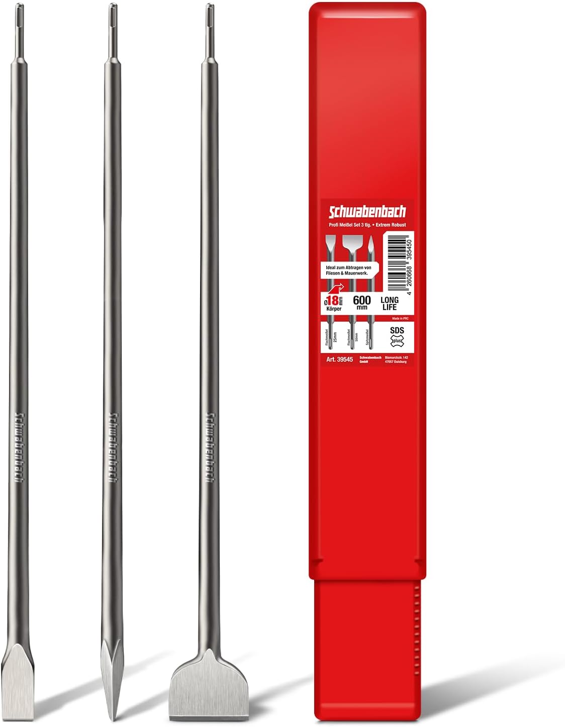 Detalle de SCHWABENBACH SDS PLUS 600 mm burins