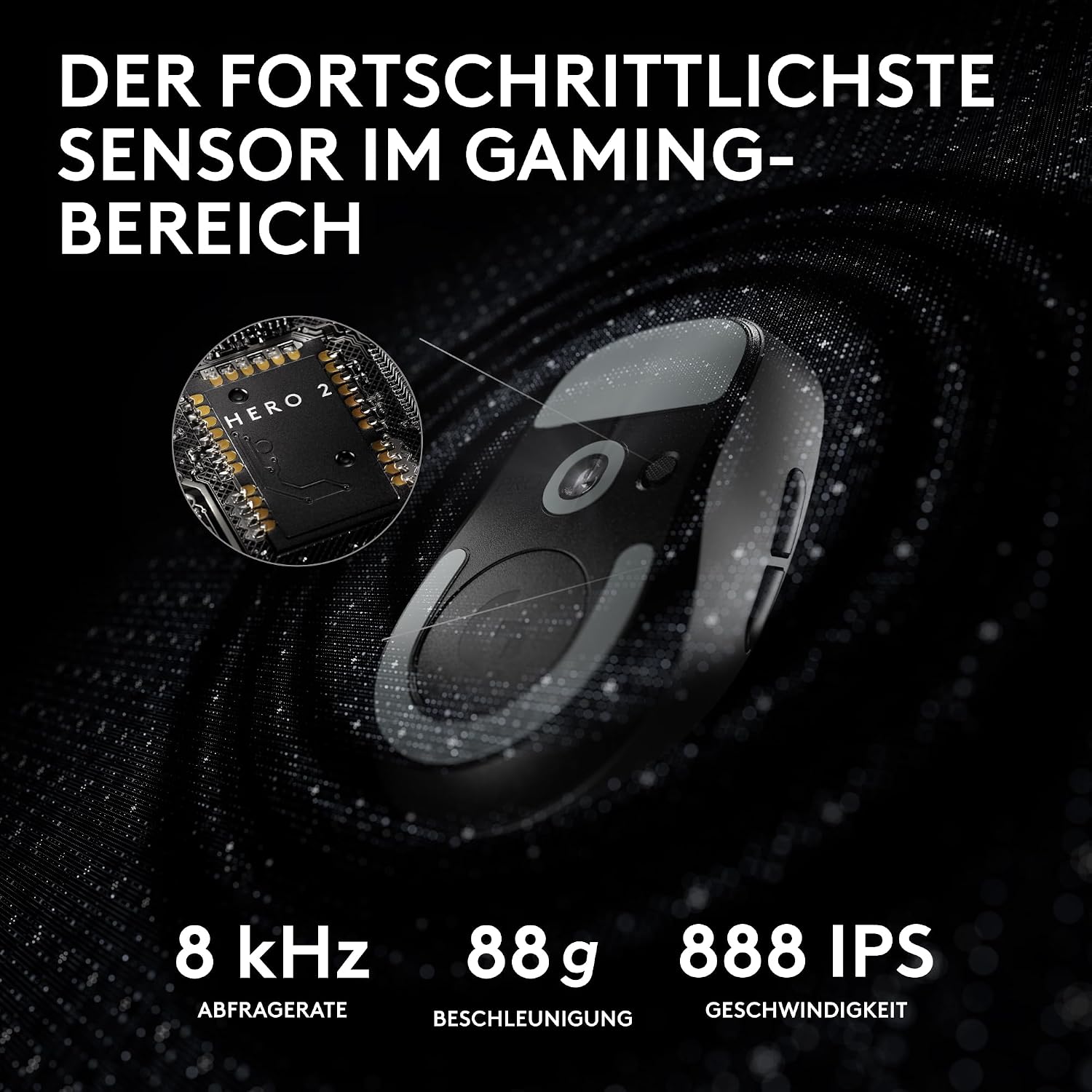 Detalle de Logitech G PRO X SUPERLIGHT 2 kabellose Gaming-Maus