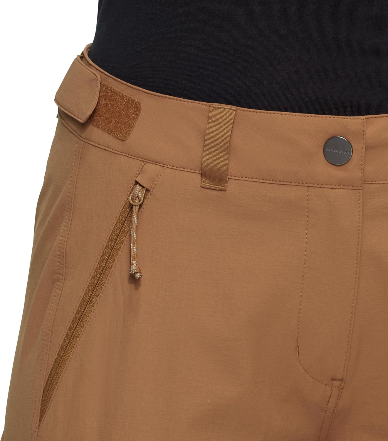 Detalle de Mammut Runbold Pants Women – strapazierfähige Wanderhose mit hohem Stretch