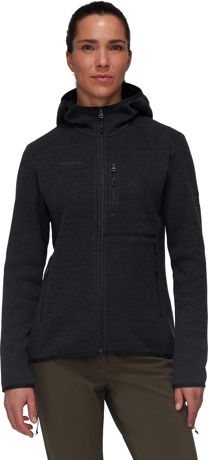 Detalle de Mammut Arctic Iv Ml Hooded Jacket Women – Pile Tecnico e Comfort in Unico Strato