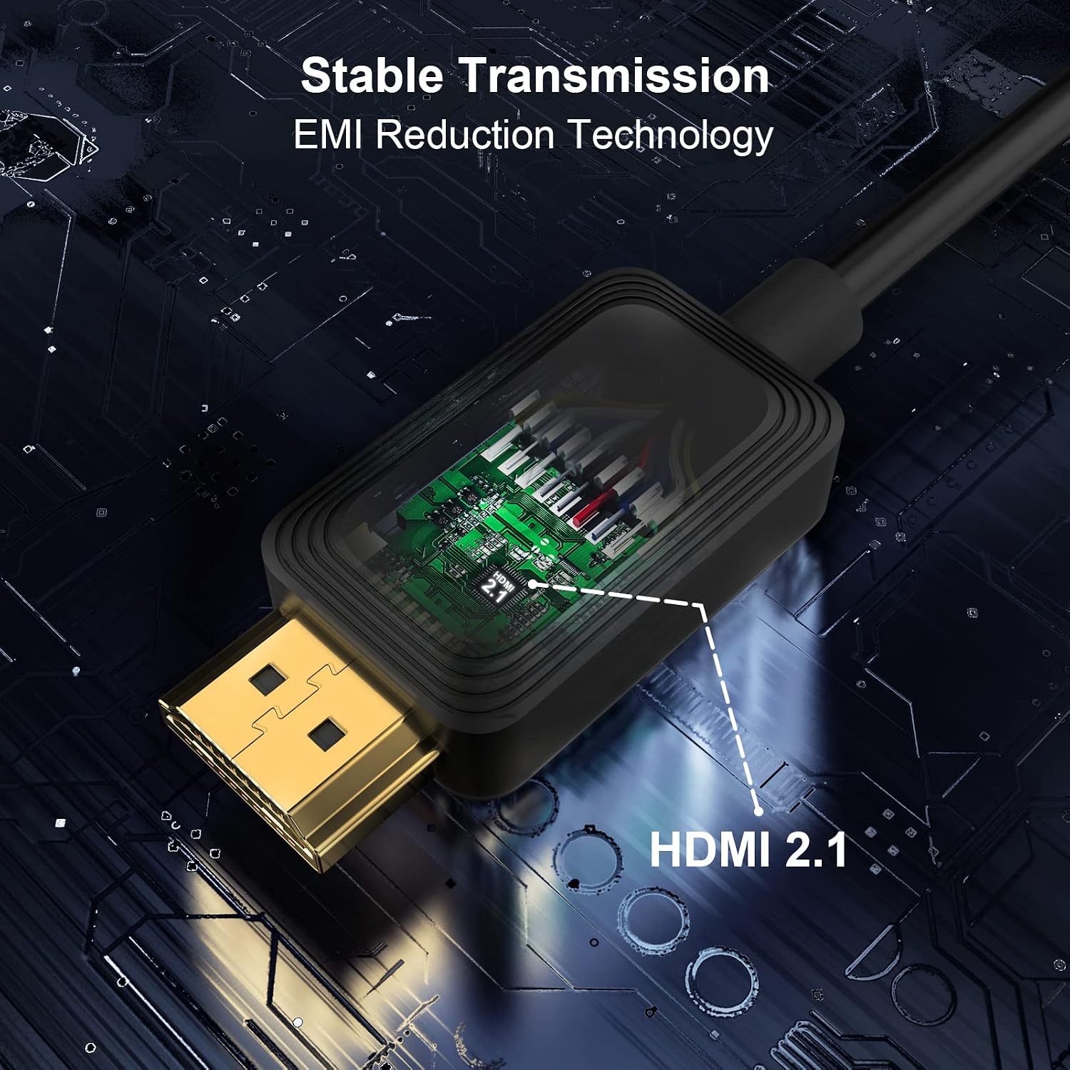 Thumbnail 3 de Câble HDMI Fibre Optique 3M 48Gbps 8K