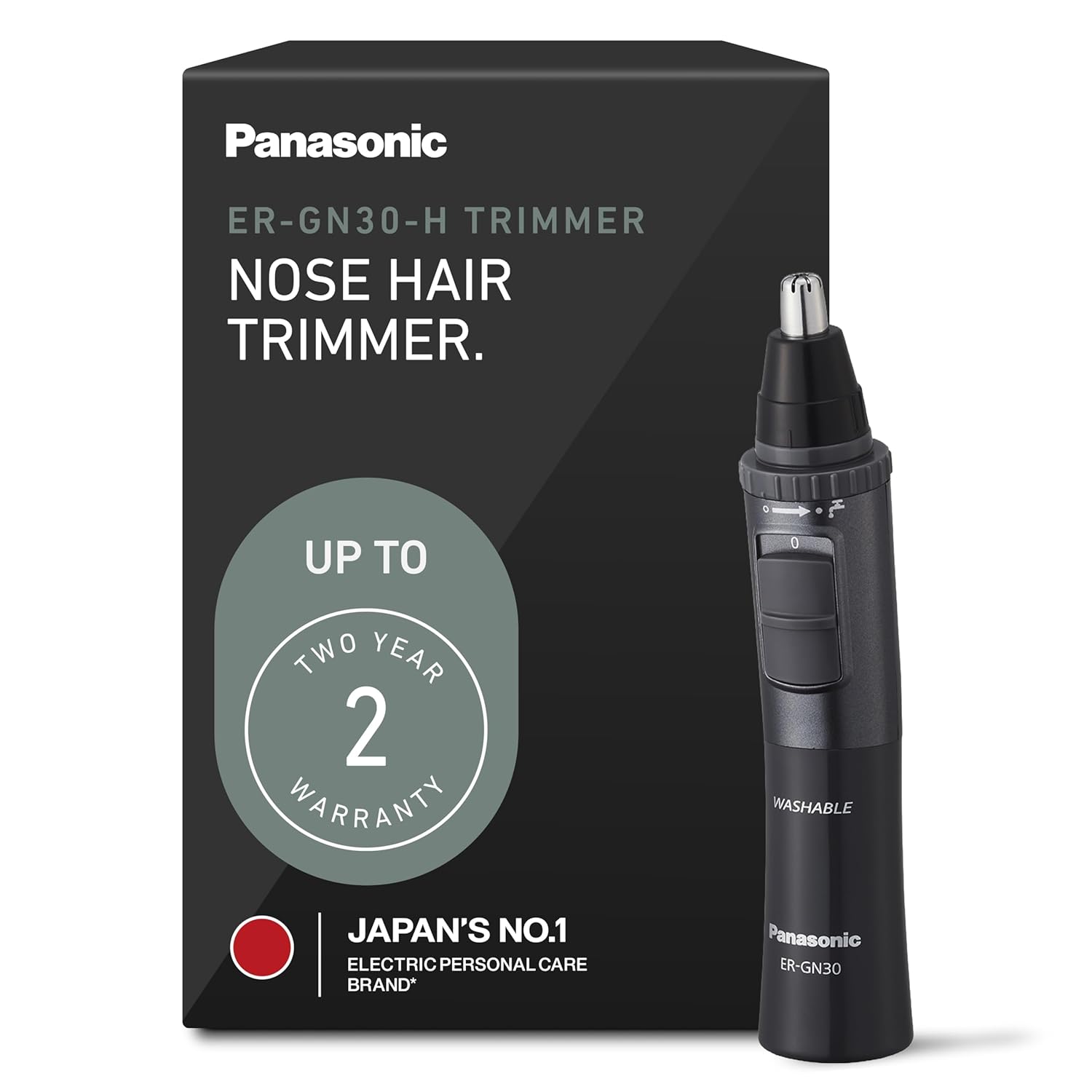 Detalle de Panasonic ER-GN30-H Nose Trimmer 1 AA ✂
