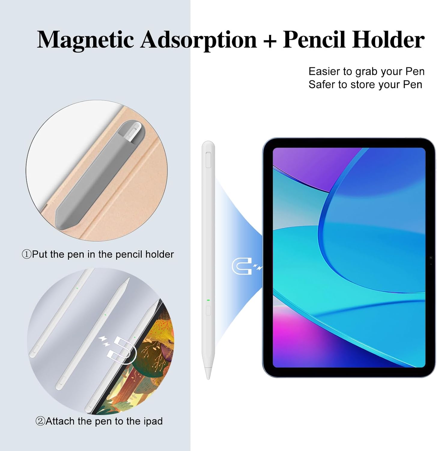 Thumbnail 2 de Milikilo Stylus Pen for iPad, 0.9 mm tip
